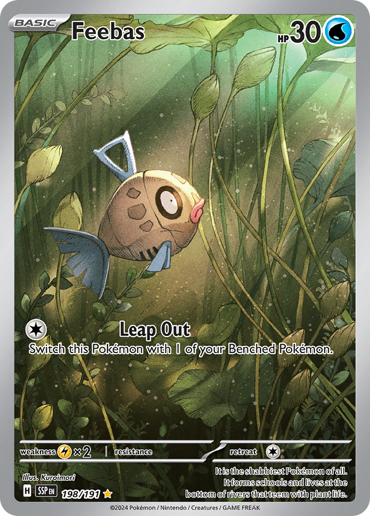 Feebas (198/191) - Surging Sparks