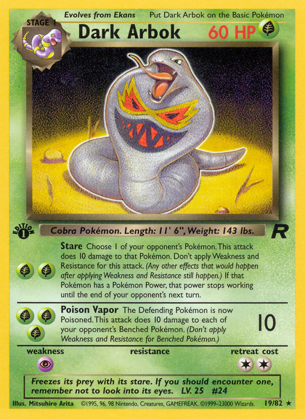 Dark Arbok (19/82) - Team Rocket