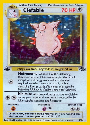 Clefable (1/64) - Jungle