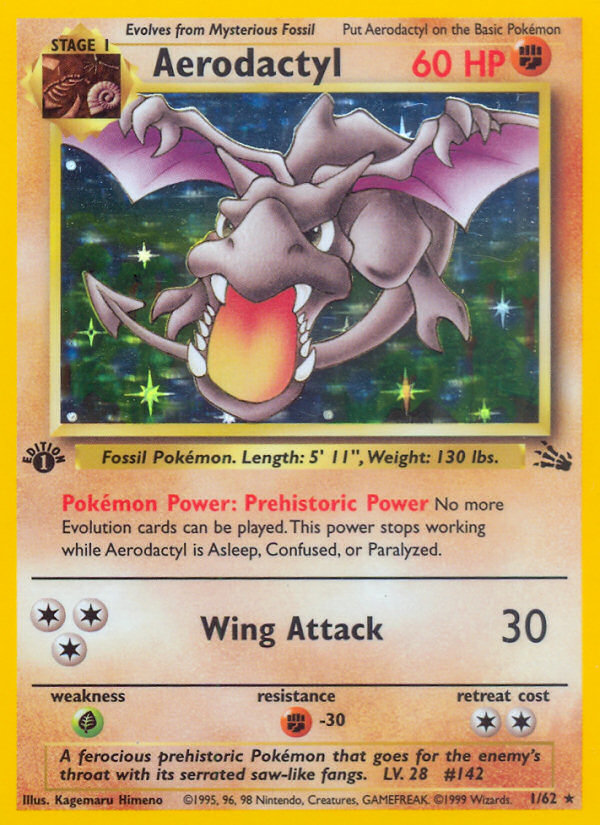 Aerodactyl (1/62) - Fossil