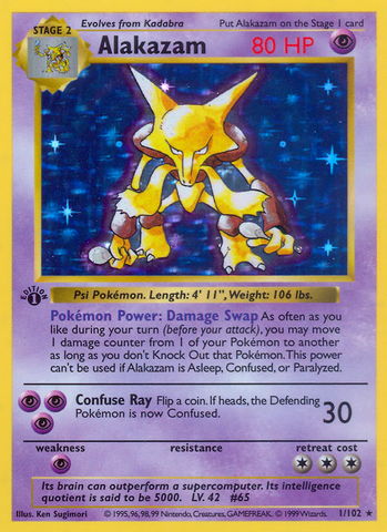 Alakazam (1/102) - Base
