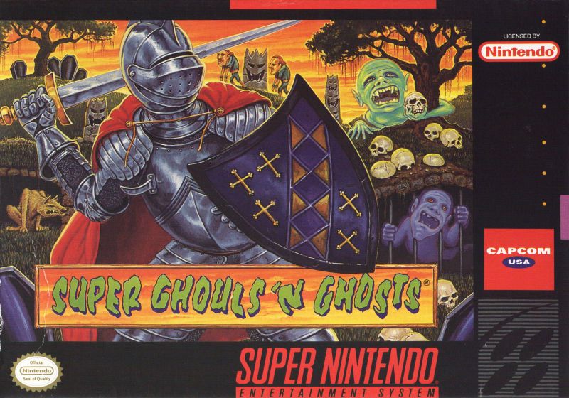 Super Ghouls 'N Ghosts - SNES Game