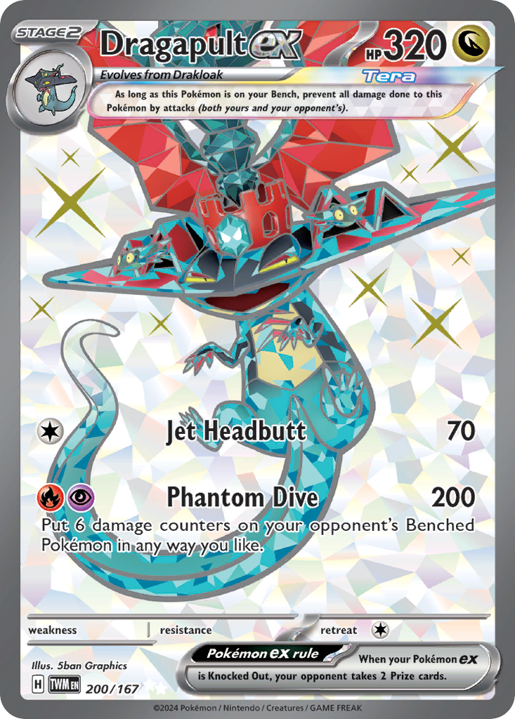 Dragapult ex (200/167) - Twilight Masquerade