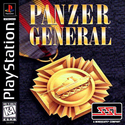Panzer General - PS1 Game
