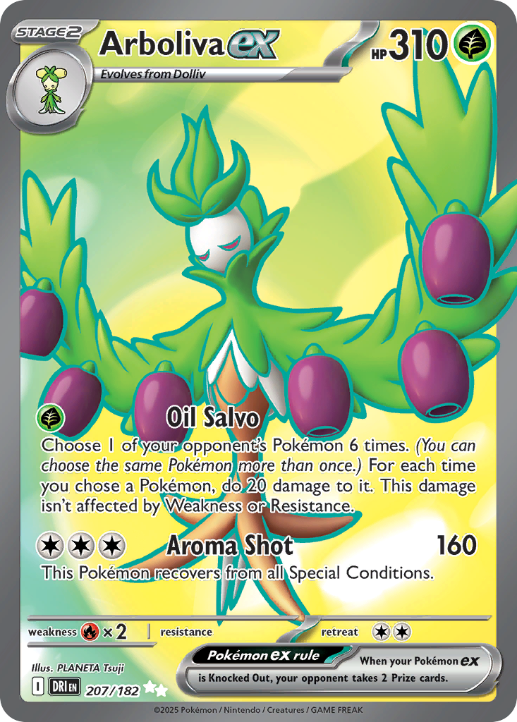 Arboliva ex (207/182) - Destined Rivals