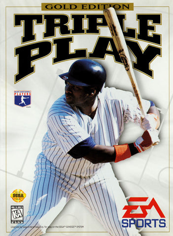 Triple Play Gold - Sega Genesis Game
