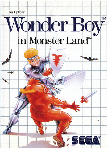 Wonder Boy in Monster Land - Sega Master System Game