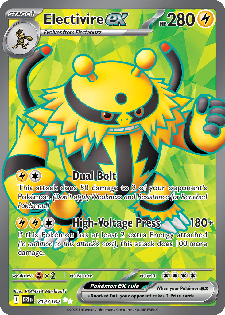 Electivire ex (212/182) - Destined Rivals