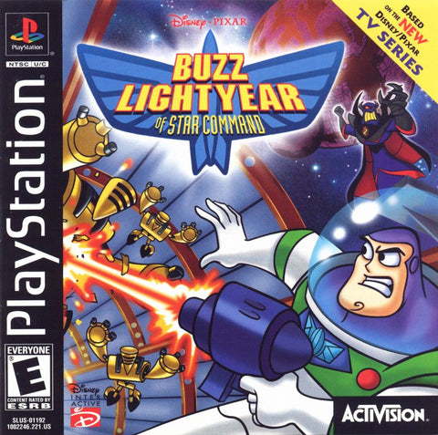 Buzz Lightyear of Star Command - PS1 Game