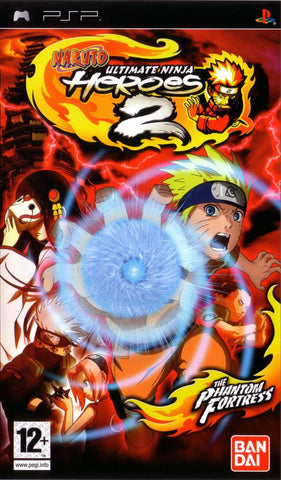 Naruto Ultimate Ninja Heroes 2 The Phantom Fortress - PSP Game