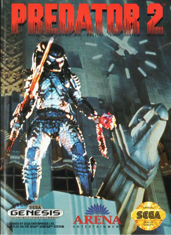 Predator 2 - Sega Genesis Game