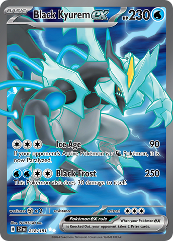 Black Kyurem ex (218/191) - Surging Sparks