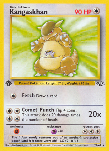 Kangaskhan (21/64) - Jungle