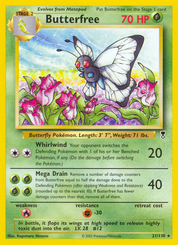 Butterfree (21/110) - Legendary Collection
