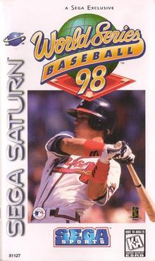 World Series Baseball 98 - Sega Genesis Game