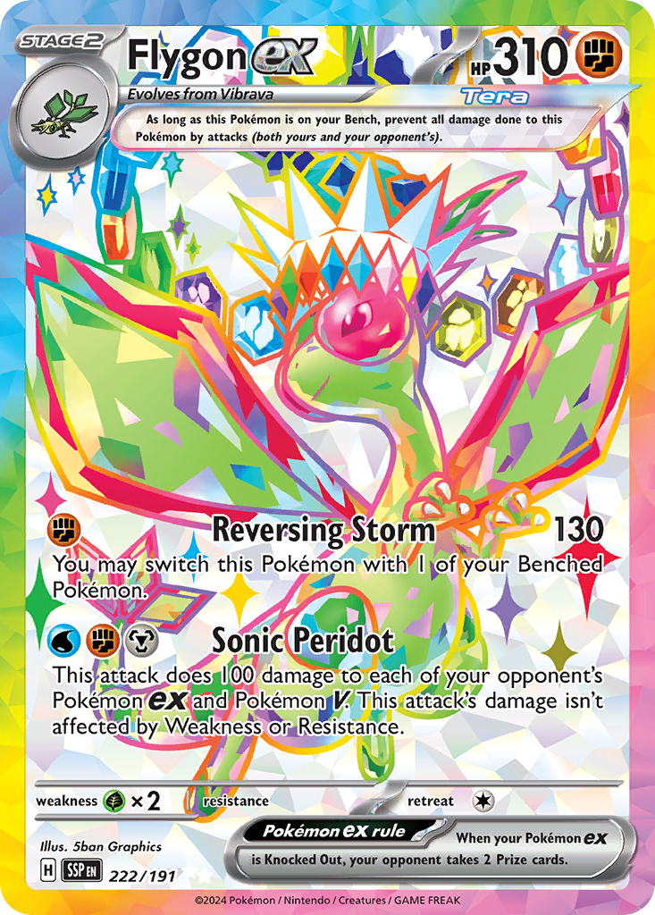 Flygon ex (222/191) - Surging Sparks