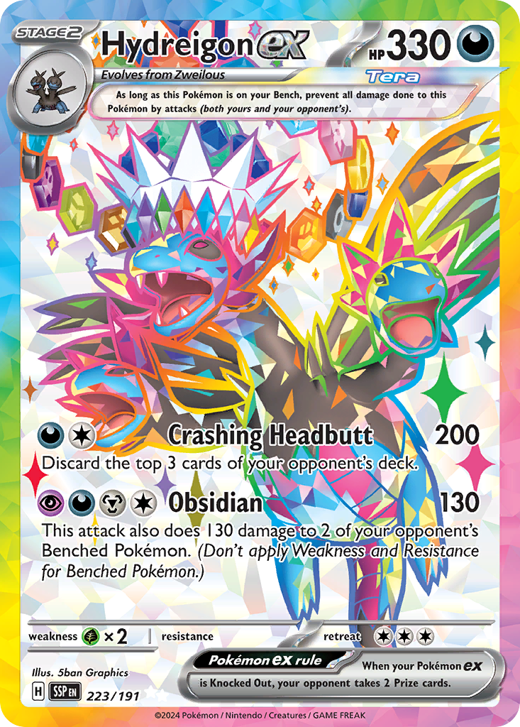 Hydreigon ex (223/191) - Surging Sparks
