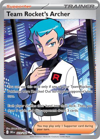 Team Rocket's Archer (223/182) - Destined Rivals