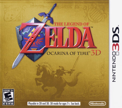 Zelda Ocarina of Time 3D - Nintendo 3DS Game