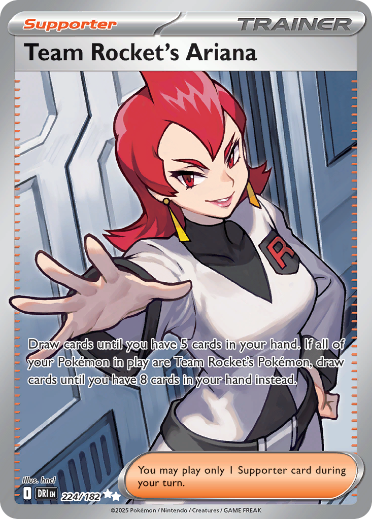 Team Rocket's Ariana (224/182) - Destined Rivals