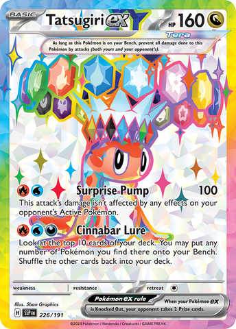 Tatsugiri ex (226/191) - Surging Sparks