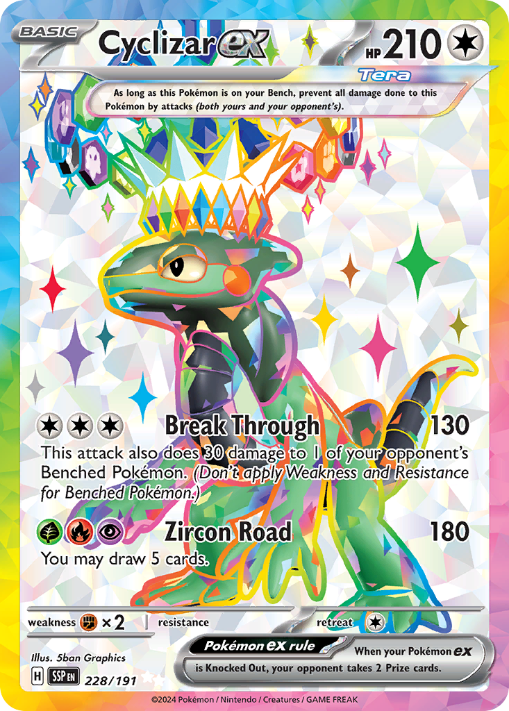 Cyclizar ex (228/191) - Surging Sparks