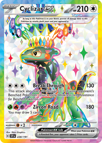 Cyclizar ex (228/191) - Surging Sparks