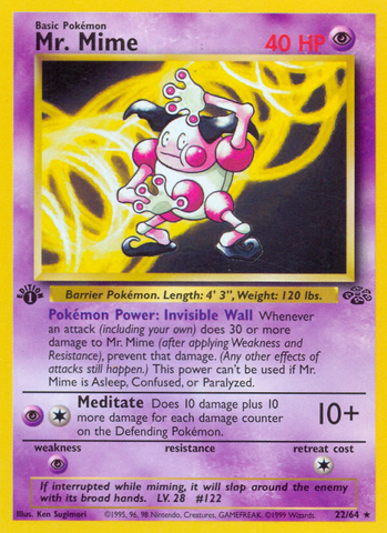 Mr. Mime (22/64) - Jungle