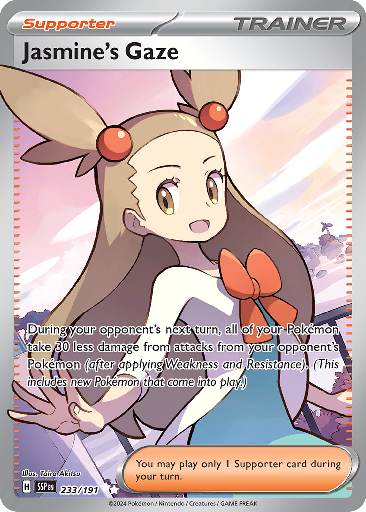 Jasmine's Gaze (233/191) - Surging Sparks