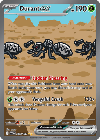 Durant ex (236/191) - Surging Sparks