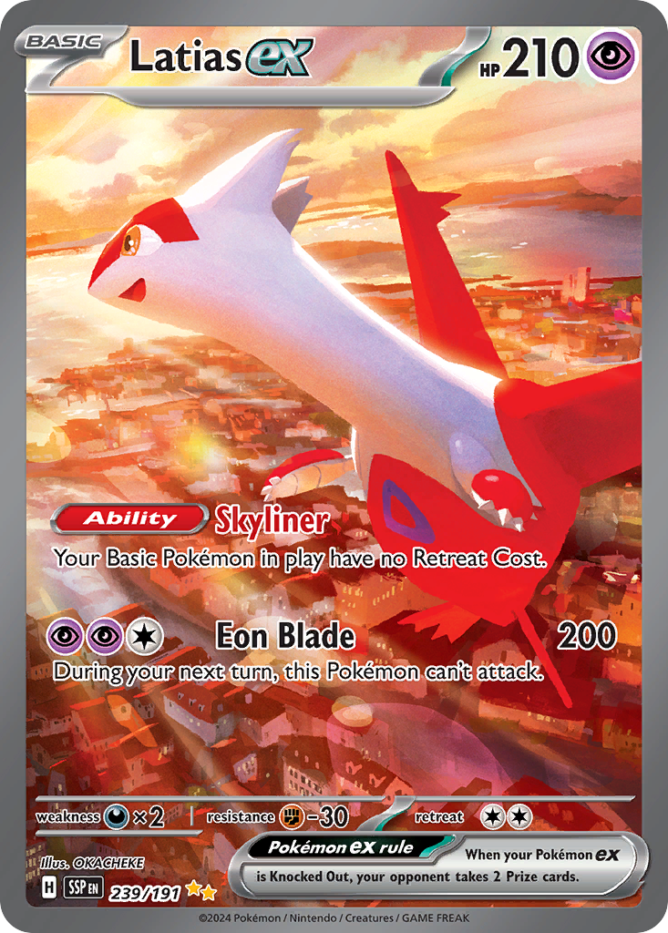 Latias ex (239/191) - Surging Sparks