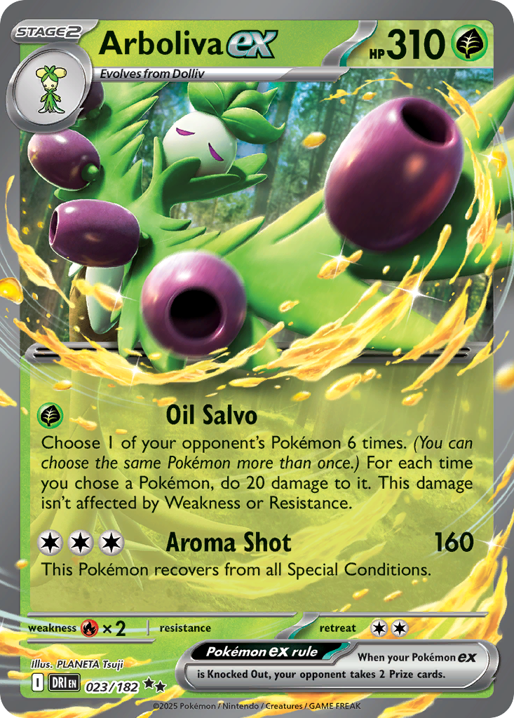 Arboliva ex (23/182) - Destined Rivals