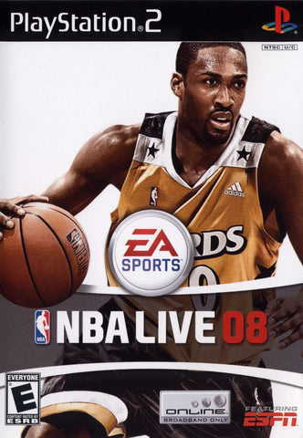 NBA Live 2008 - PS2 Game