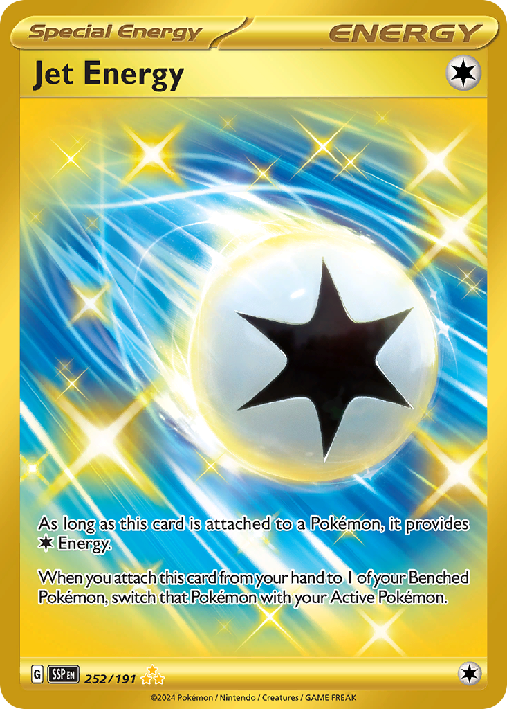 Jet Energy (252/191) - Surging Sparks