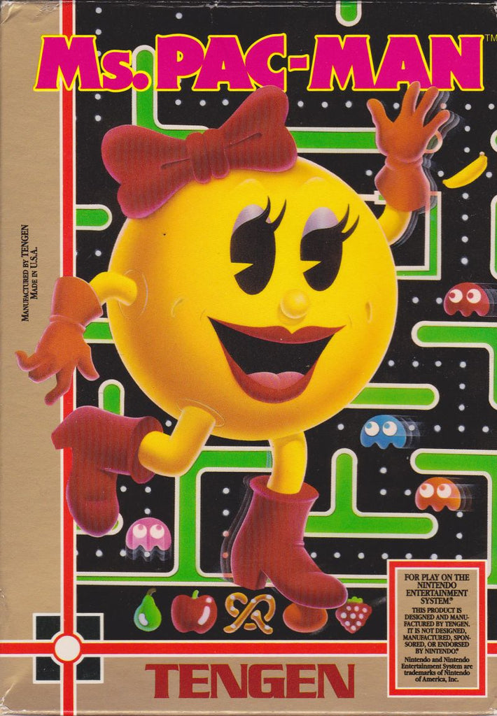 Ms. Pac-Man [Tengen] - NES Game