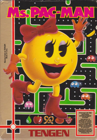 Ms. Pac-Man [Tengen] - NES Game