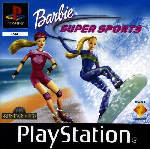 Barbie Super Sports - PS1 Game