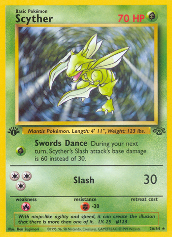 Scyther (26/64) - Jungle