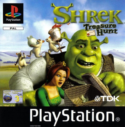 Shrek Treasure Hunt - PS1 Game