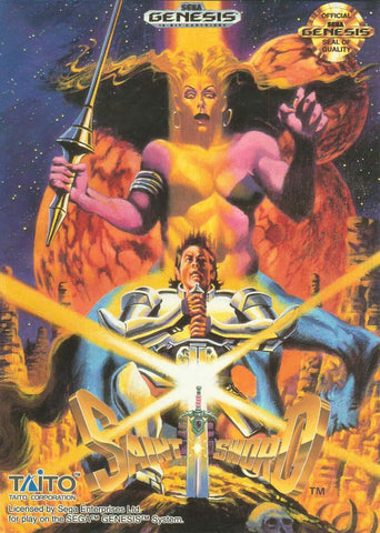 Saint Sword - Sega Genesis Game