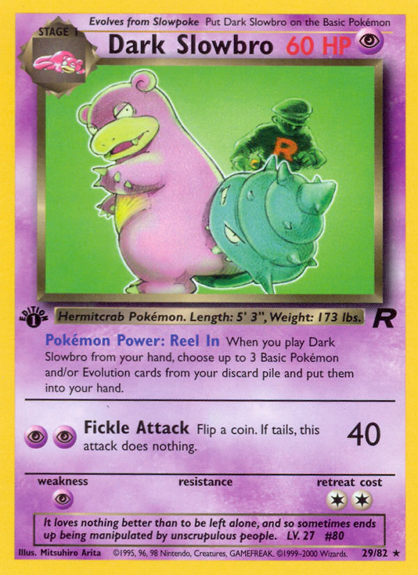 Dark Slowbro (29/82) - Team Rocket