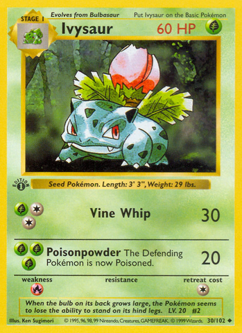 Ivysaur (30/102) - Base