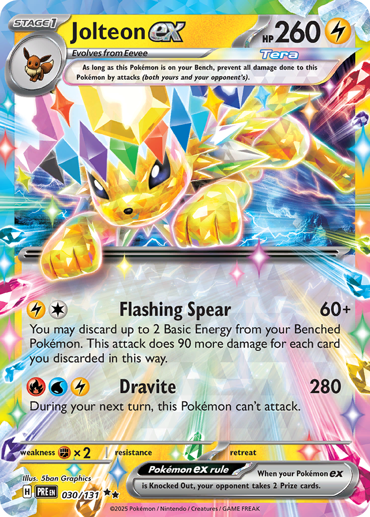 Jolteon ex (30/131) - Prismatic Evolutions