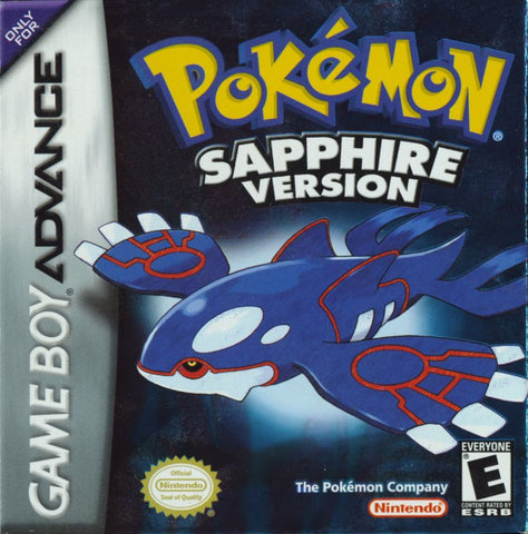 Pokemon Sapphire - GBA Game