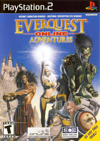 Everquest Online Adventures - PS2 Game