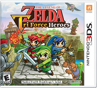 Zelda Tri Force Heroes - Nintendo 3DS Game