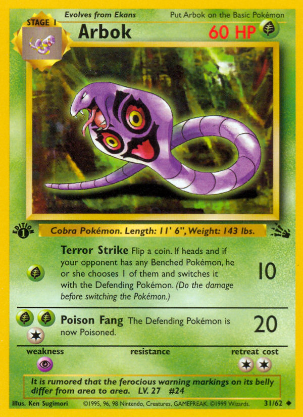 Arbok (31/62) - Fossil