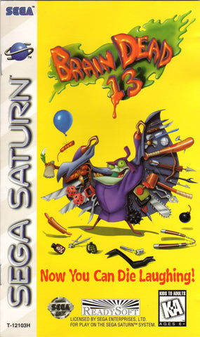 Brain Dead 13 - Sega Saturn Game