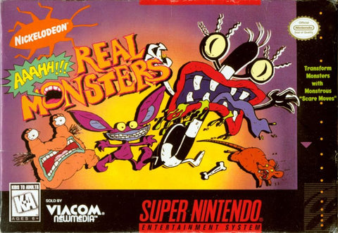 AAAHH Real Monsters - SNES Game