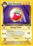 Dark Electrode (34/82) - Team Rocket